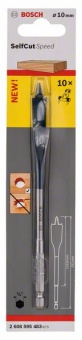Перовое сверло Self Cut Speed, с шестигранным хвостовиком 10 x 152 mm2608595483